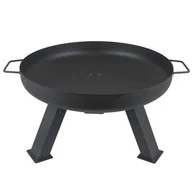 Paleniska ogrodowe - Palenisko ogrodowe średnica 60 cm czarne - miniaturka - grafika 1