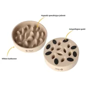 Miski dla psów - DINGO- miska z włókna bambusowego spowalniająca- 800ml - miniaturka - grafika 1