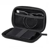 Etui na twarde dyski - Futerał do zewnętrznego dysku twardego Hama ''Eva'' 2,5'', czarny - miniaturka - grafika 1