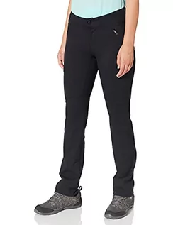 Spodnie damskie - Columbia damskie spodnie Back Up Passo Alto proste spodnie z nogawkami, czarne rozmiar 4/długi/4L AL80130114L - grafika 1