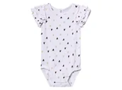 Body dla niemowląt - Lupilu Body niemowlęce z bawełną organiczną Serca / biały 86/92 - miniaturka - grafika 1