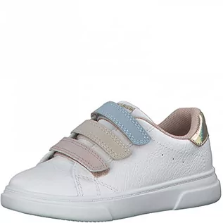 Buty dla dziewczynek - s.Oliver Sneakersy 5-34201-28 Biały - grafika 1