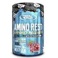 Aminokwasy - AMINO REST - aminokwasy - Real Pharm - 500g mango ananas - miniaturka - grafika 1