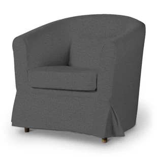 Dekoria Pokrowiec na fotel Ektorp Tullsta grafit 79 x 69 x 78 cm Edinburgh 665-115-77 - Pokrowce na meble - miniaturka - grafika 1