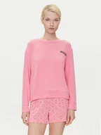 Piżamy damskie - HUGO Koszulka piżamowa Unite 50490706 Różowy Relaxed Fit - miniaturka - grafika 1