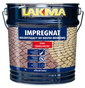 Impregnat do kostki brukowej Silbruk bezbarwny 4l - Farby olejne i specjalne Impregnat do kostki brukowej Silbruk bezbarwny 4l - Farby olejne i specjalne - miniaturka - grafika 1