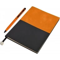Długopisy - Notes A5 i długopis PIERRE CARDIN B3501204IP310 Pomarańczowo Czarny - miniaturka - grafika 1