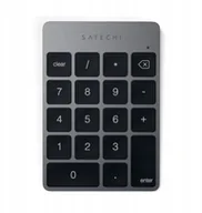 Klawiatury - Satechi Slim Wireless Keypad - aluminiowa klawiatura numeryczna Bluetooth space gray ST-KSALKPM - miniaturka - grafika 1