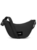 Torby męskie - Torebka antykradzieżowa Pacsafe GO Lunar Crossbody - jet black - miniaturka - grafika 1