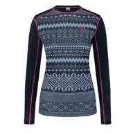 Koszulki sportowe damskie - Koszulka damska Kari Traa Live Ls Rozmiar: S / Kolor: niebieski - miniaturka - grafika 1