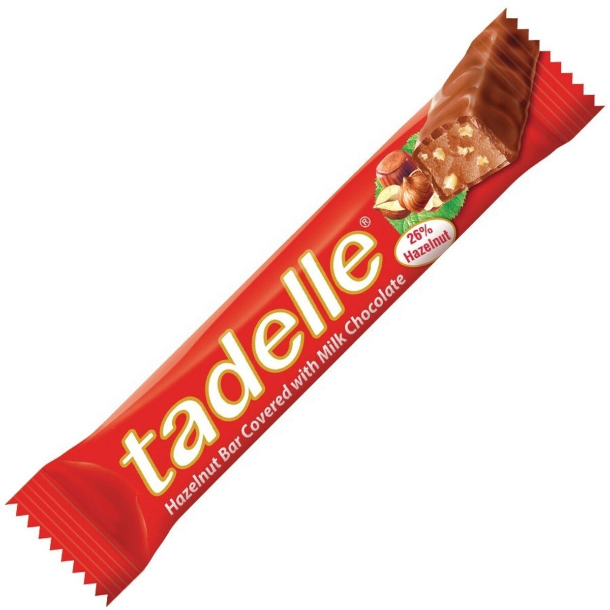 Turecki Tadelle Mleczna Czekolada z Orzechami Laskowymi 30g