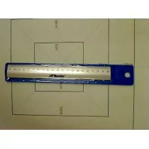 Leniar Linijka aluminiowa 20cm 30311 - Linijki, ekierki - miniaturka - grafika 2
