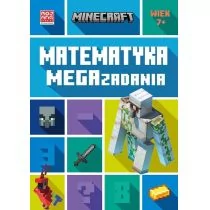 Minecraft Matematyka Megazadania 7+ Nowa - Książki edukacyjne - miniaturka - grafika 1