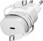 Ładowarki do telefonów - Ładowarka Hello Case Ładowarka Do Samsung 25W Szybka, Oryginalna, USB C Kabel USB C do USB-C BNDL3490 - miniaturka - grafika 1