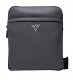 Nerki - Guess Czarna Saszetka na Ramię z Logo Metalowym Xd Gna - miniaturka - grafika 1