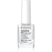 Odżywki do paznokci - Eveline 8in1 Total Action Intensive Nail Hardener, wzmacniająca odżywka do paznokci, 12 ml - miniaturka - grafika 1