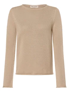 Marc O'Polo Sweter damski Kobiety Bawełna beżowy jednolity, S - Swetry damskie - miniaturka - grafika 1