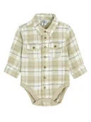 Body dla niemowląt - COOL CLUB Body-koszula w kolorze beżowym - miniaturka - grafika 1