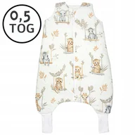 Śpiworki dla dzieci - LETNI Śpiworek z nogawkami 92-104 M 0,5 TOG BAWEŁNA 100% PRODUKT POLSKI - miniaturka - grafika 1