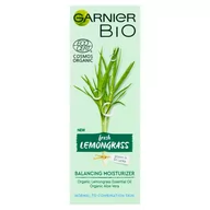 Kremy do twarzy - Garnier BIO Krem nawilżający na dzień - Fresh Lemongrass 50ml - miniaturka - grafika 1