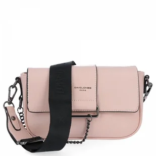 David Jones Firmowe Torebki Damskie Listonoszki Pudrowy Róż (kolory) - Torebki damskie - miniaturka - grafika 1