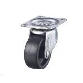 Meble modułowe i akcesoria - Kółko meblowe Ø25 mm x 10 kg płyta obrotowa ANDPOL - miniaturka - grafika 1