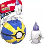 Klocki - Mega Construx Pokemon Klocki Litwick + Quick Ball - miniaturka - grafika 1