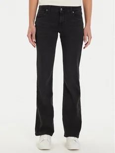 Lee Jeansy Jessica 112355548 Czarny Bootcut Fit - Spodnie damskie - miniaturka - grafika 1