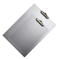 Akcesoria kreślarskie - Leniar Leniar Clipboard Aluminiowy Podkład A3 z klipsem 90248 - miniaturka - grafika 1