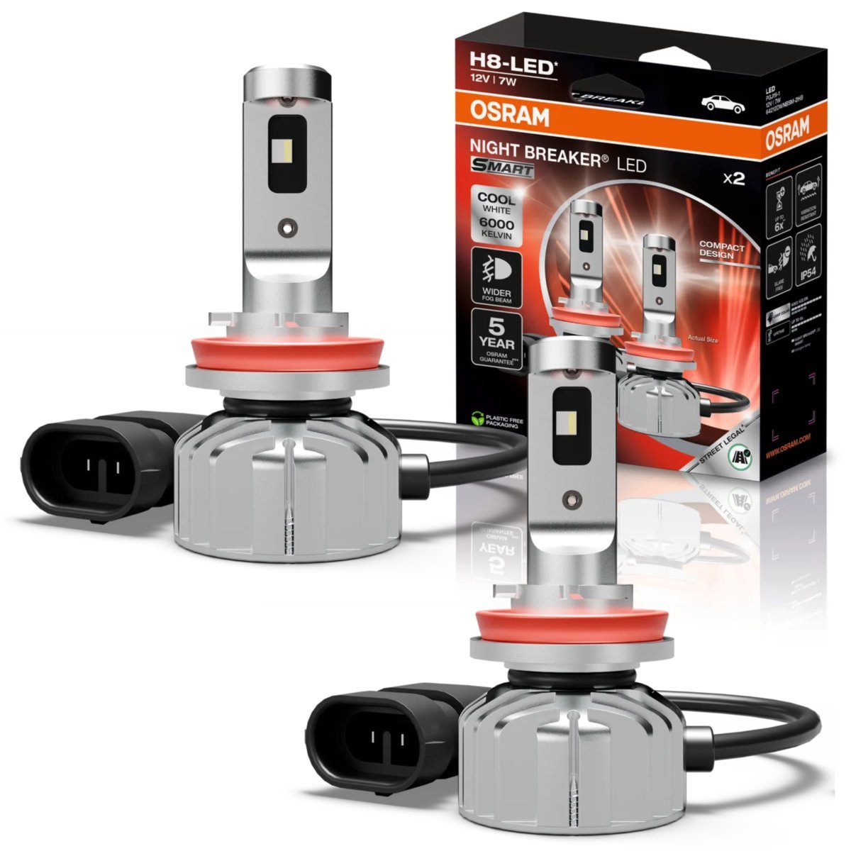 Osram LED Night Breaker SMART H8 12V