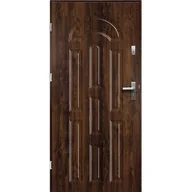 Drzwi zewnętrzne - Drzwi zewnętrzne AURORA pełne orzech 80 lewe RADEX - miniaturka - grafika 1
