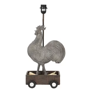 Clayre & Eef Lampa Stołowa w Stylu Prowansalskim Kogut Clayre & Eef 6LMP639 - Lampy stojące - miniaturka - grafika 1