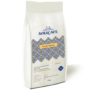 Wyprodukowano dla Sklepy Cynamonowe SoulCafe d'oro Brasil Speciality kawa ziarnista S.CAF.BRAS.D.OR.1KG - Kawa - miniaturka - grafika 1