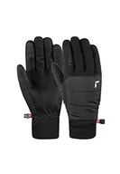 Rękawice narciarskie - Reusch Unisex Kavik rękawiczki z funkcją Touch -Tec 7702 czarne/srebrne, 8 - miniaturka - grafika 1