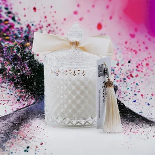 Musc Blanc & Fromboise Świeca Sojowa Premium Crystal 250Ml - Świece - miniaturka - grafika 1