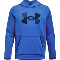 Odzież sportowa dziecięca - Bluza chłopięca Under ARMOUR FLEECE HOODIE - miniaturka - grafika 1