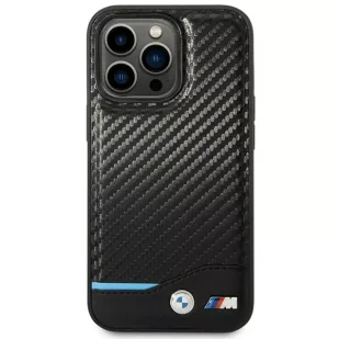 Etui na telefon BMW BMHMP14L22NBCK do Apple iPhone 14 Pro 6,1" czarny/black Carbon MagSafe - Etui i futerały do telefonów - miniaturka - grafika 3