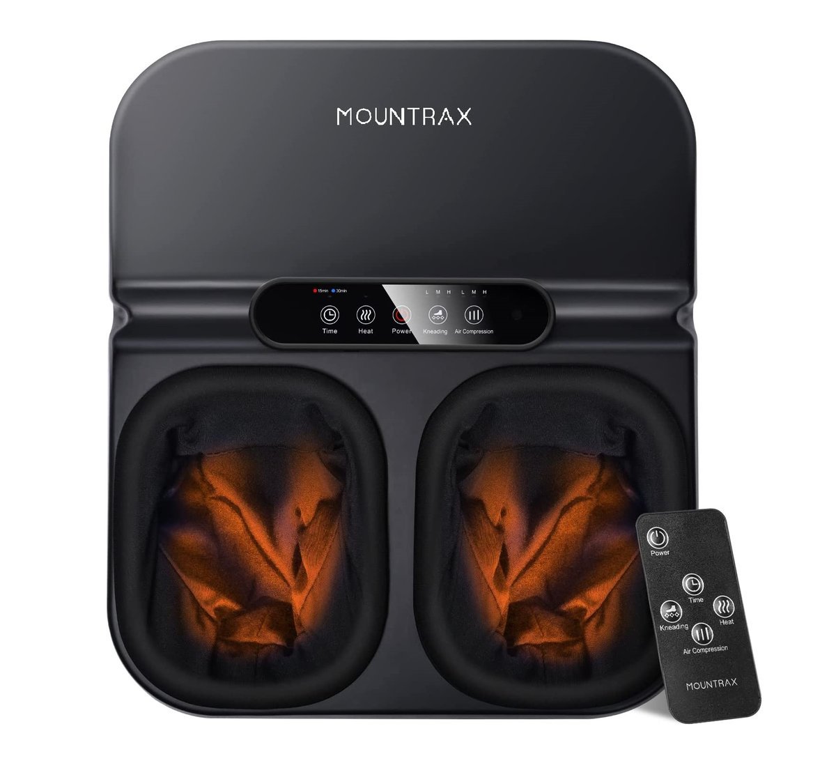Masażer do stóp shiatsu z kompresją powietrza funkcją ogrzewania Mountrax