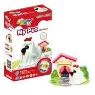 Masy plastyczne - Jumping Clay Zestaw Kreatywny Piesek - Maltańczyk - miniaturka - grafika 1