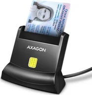 Akcesoria do komputerów stacjonarnych - Axagon Czytnik kart identyfikacyjnych CRE-SM4N USB-A StandReader - miniaturka - grafika 1