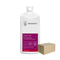 Dezynfekcja - Alkoholowy płyn do higienicznej i chirurgicznej dezynfekcji rąk Velodes Soft 500ml 24op - miniaturka - grafika 1