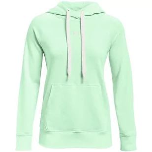 Bluza damska Under Armour Rival Fleece HB Hoodie zielona 1356317 335-L - Bluzy damskie - miniaturka - grafika 1