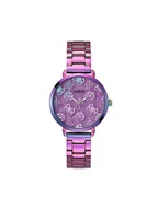 Zegarki męskie - Guess Zegarek Sugarplum GW0670L3 Fioletowy - miniaturka - grafika 1