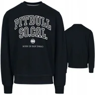 Bluzy męskie - PITBULL WEST COAST BLUZA MĘSKA SO CAL GRANATOWA DARK NAVY XXL - miniaturka - grafika 1