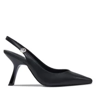 Czółenka - Szpilki Just Cavalli 77RA3S15 Czarny - miniaturka - grafika 1