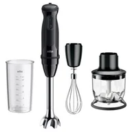 Blendery ręczne - Blender BRAUN MultiQuick 5 MQ50202M Czarny - miniaturka - grafika 1