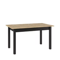 Stoły - Stół Rozkładany QA-10 Quant Lenart Dąb Antisan, Czarny - miniaturka - grafika 1
