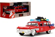 Samochody i pojazdy dla dzieci - Jada Hollywood Rides 1:32 Transformers x Ghostbusters Ecto-1 Mashup, HIT - miniaturka - grafika 1