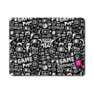 Podkładki pod mysz - Podkładka pod mysz Connect IT Doodle malá, 32 x 26 cm - miniaturka - grafika 1