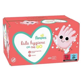 PAMPERS Chusteczki Kids Hygiene On-the-Go 12x40szt - Chusteczki nawilżane - miniaturka - grafika 1